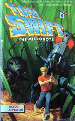 Tom Swift IV The Microbots Cover Art