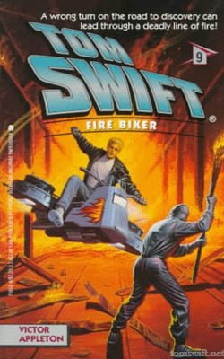 Tom Swift IV Fire Biker Cover Art