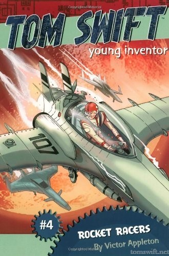 Tom Swift Young Inventor #4 Rocket Racers Cover Art