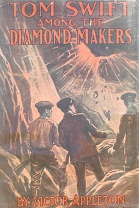 Tom Swift Among The Diamond Makers Duotone Cover Art