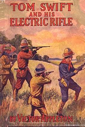 Tom Swift And His Electric Rifle Cover Art