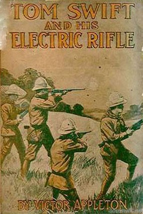 Tom Swift And His Electric Rifle Duotone Cover Art