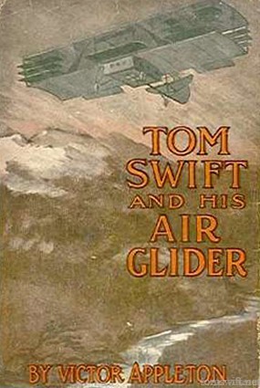 Tom Swift And His Air Glider Duotone Cover Art