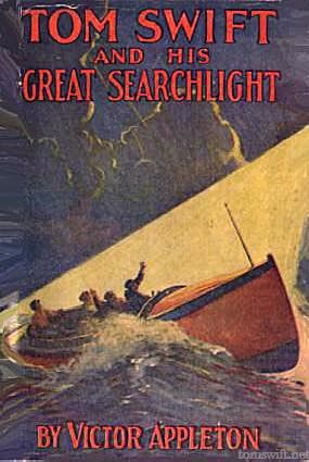 Tom Swift And His Great Searchlight Cover Art