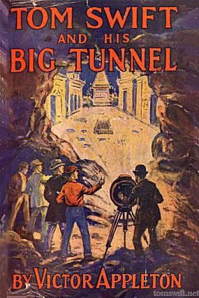 Tom Swift And His Big Tunnel Cover Art