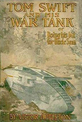 Tom Swift And His War Tank Cover Duotone Art