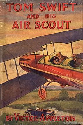 Tom Swift And His Air Scout Cover Art