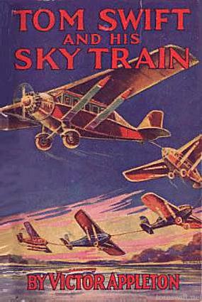 Tom Swift And His Sky Train Cover Art